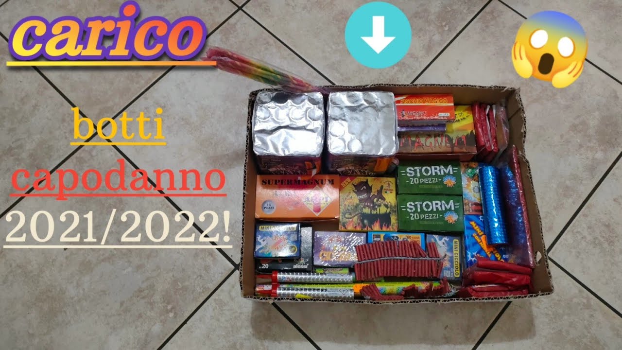 carico botti capodanno 2021/2022!!