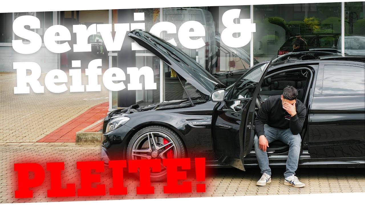 Kann man sich C63s AMG leisten? Service B fällig & abgefahrene Reifen! Ich Kauf mir ein Neues Auto!!