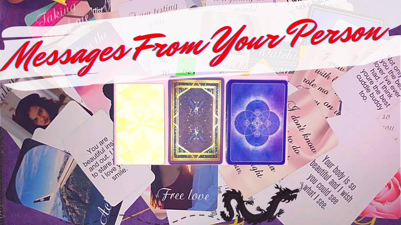 🔮💌 PICK A CARD: MESSAGES FROM YOUR PERSON. Love TAROT Timeless GENERAL Reading (Crush, Ex, Soulmate)
