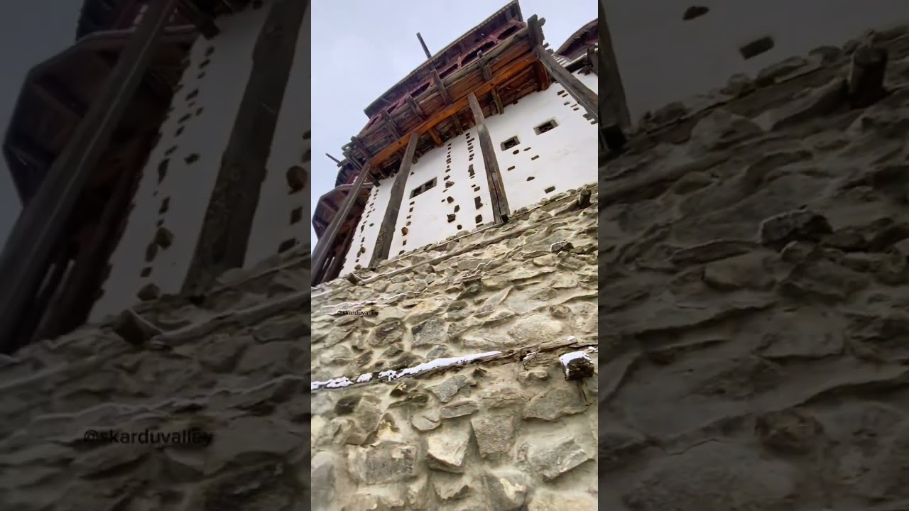 Baltit Fort Hunza in Winter #pov #shortvideo #viral