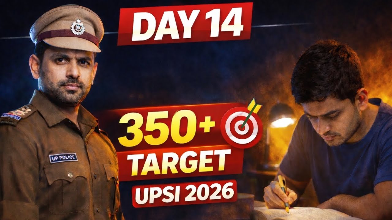 UPSI Day 14🔥 | 350+ Target Daily Plan | Last Days Strategy for Selection