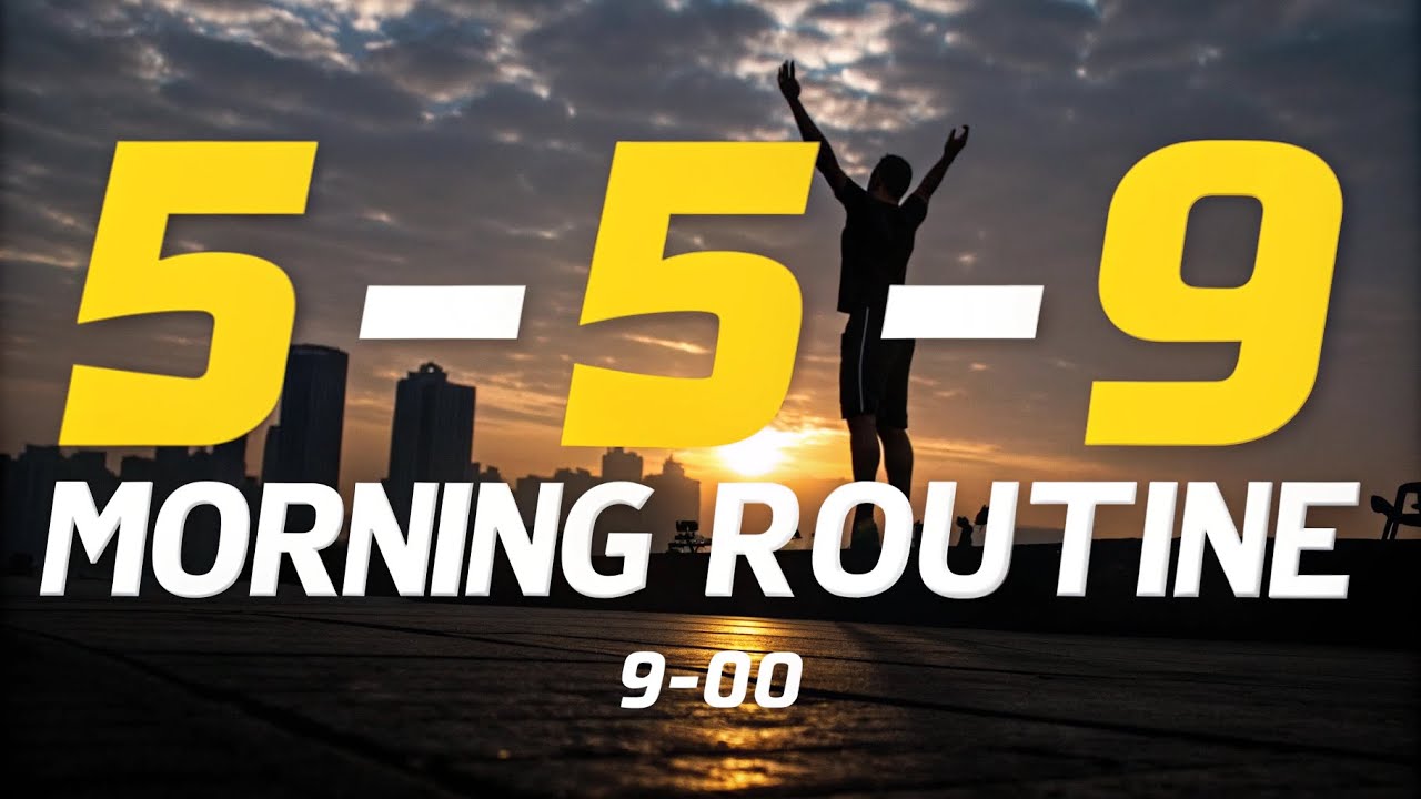 The 5-5-9 Morning Routine: Conquer Your Day Before 9 AM