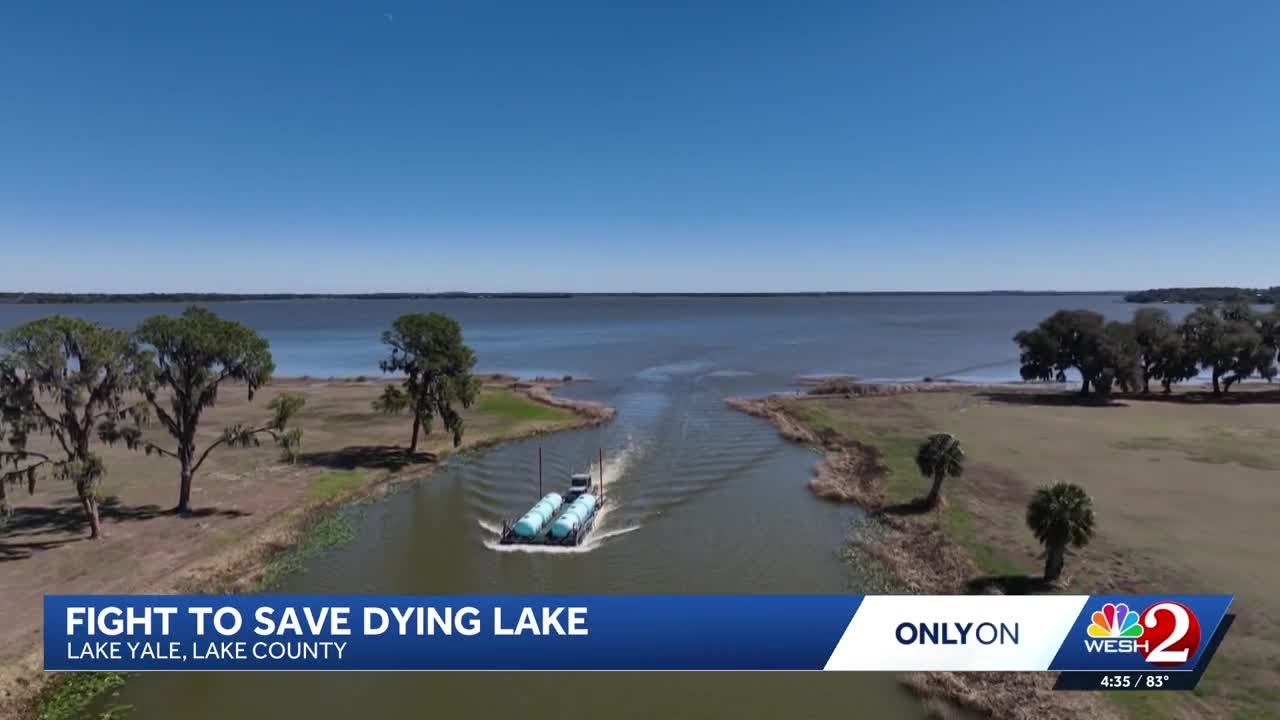 The race to save a dying lake in Central Florida