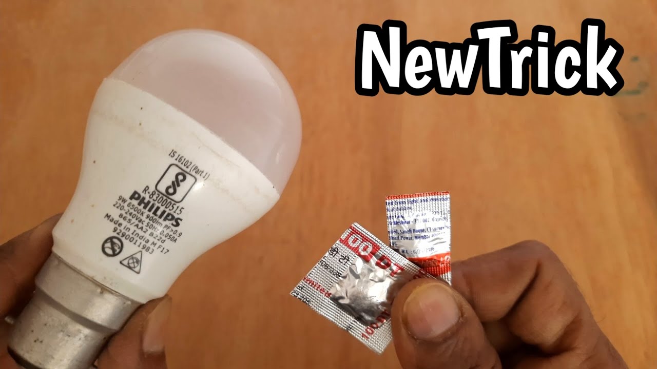 Led Bulb Repair New Trick | Free Repair Led Bulb at Home | How to Repair Dead Led Bulb | New Idea