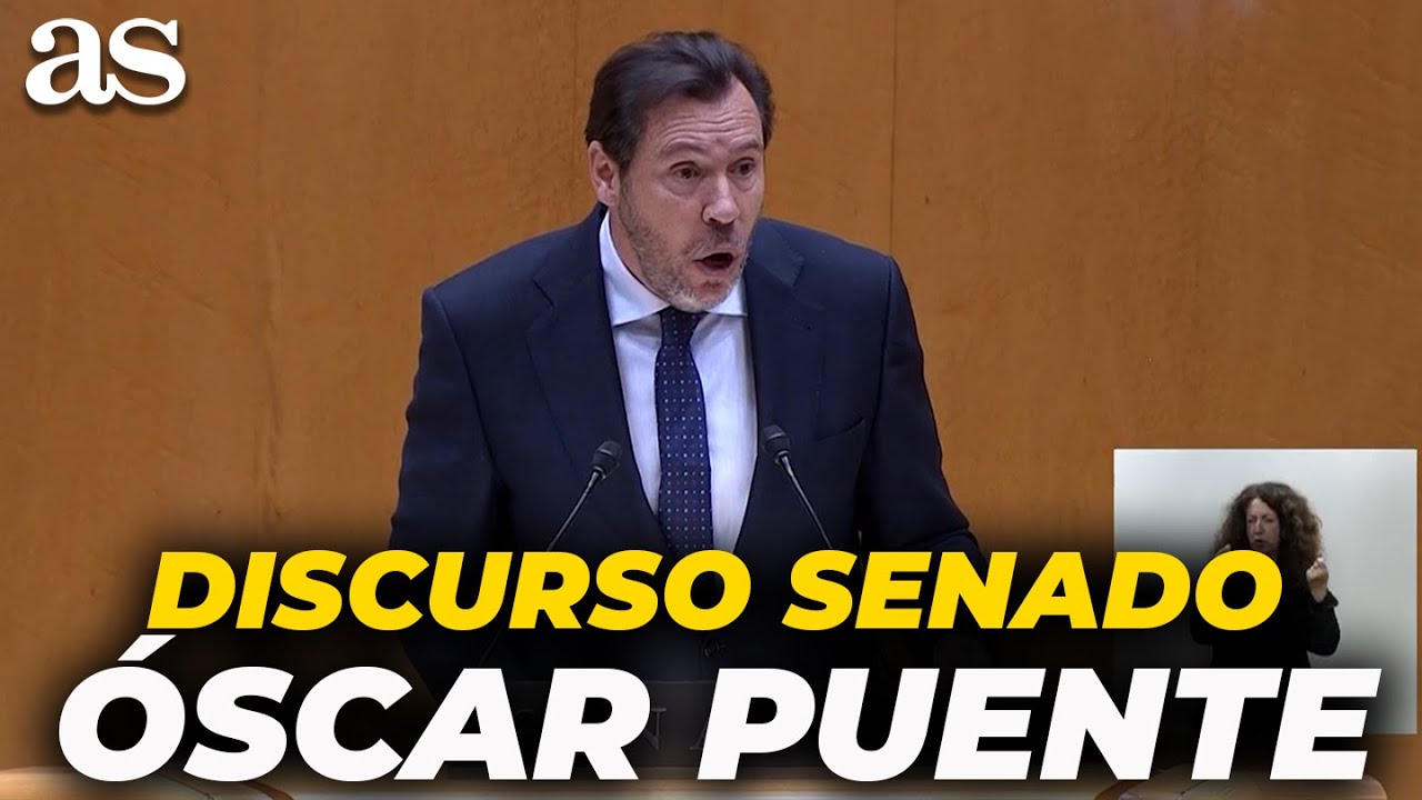 ÓSCAR PUENTE, DISCURSO completo en el PLENO EXTRAORDINARIO por el ACCIDENTE DE ADAMUZ