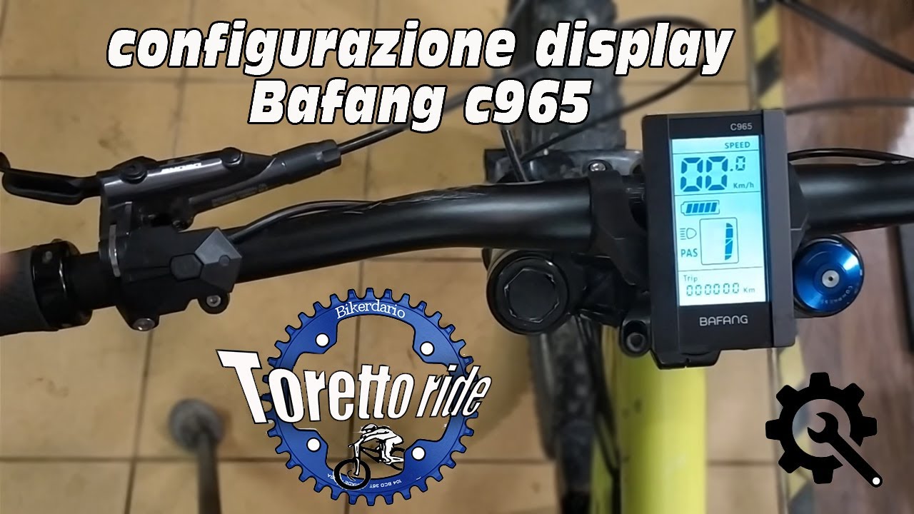 Configurazione Display Bafang c965