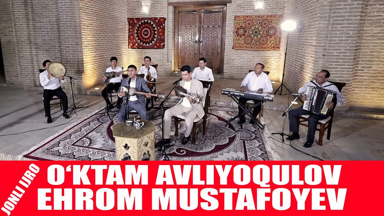 EHROM MUSTAFOYEV & O'KTAM AVLIYOQULOV  JONLI IJRODA QO'SHIQ KUYLASHDI