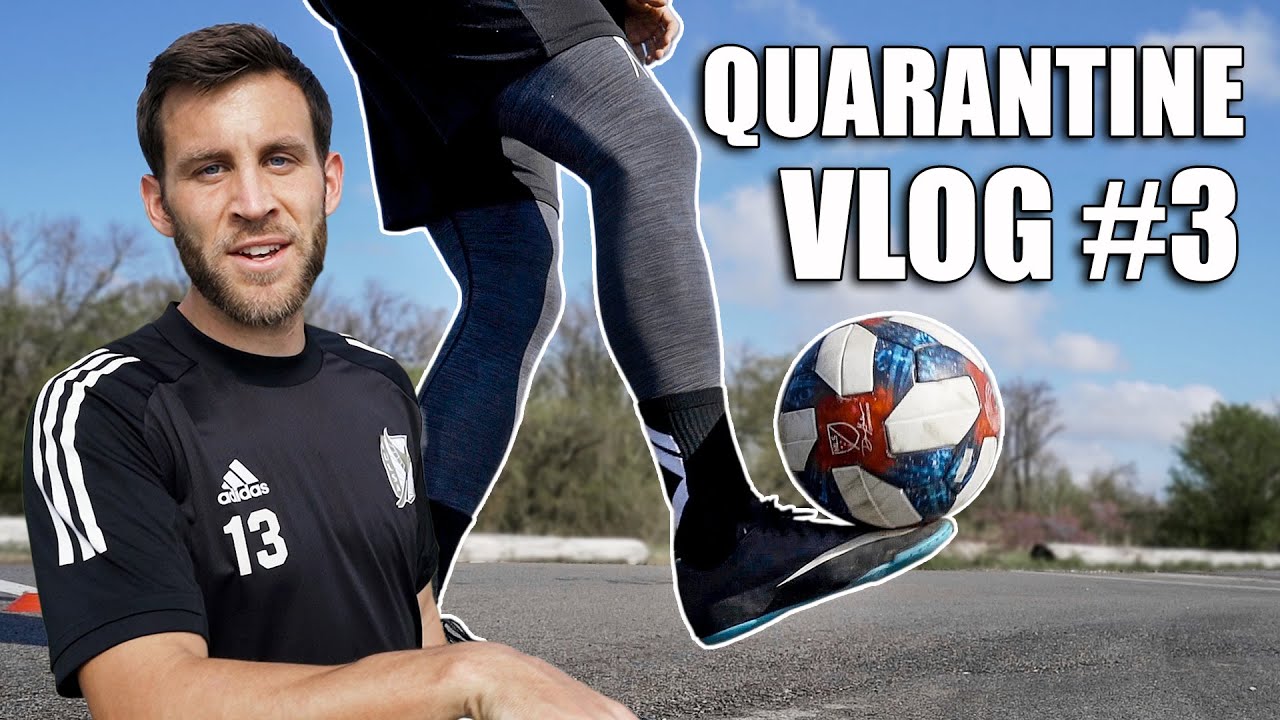 Ball Mastery in a Parking Lot.. | A Day in the Life of a Pro Footballer