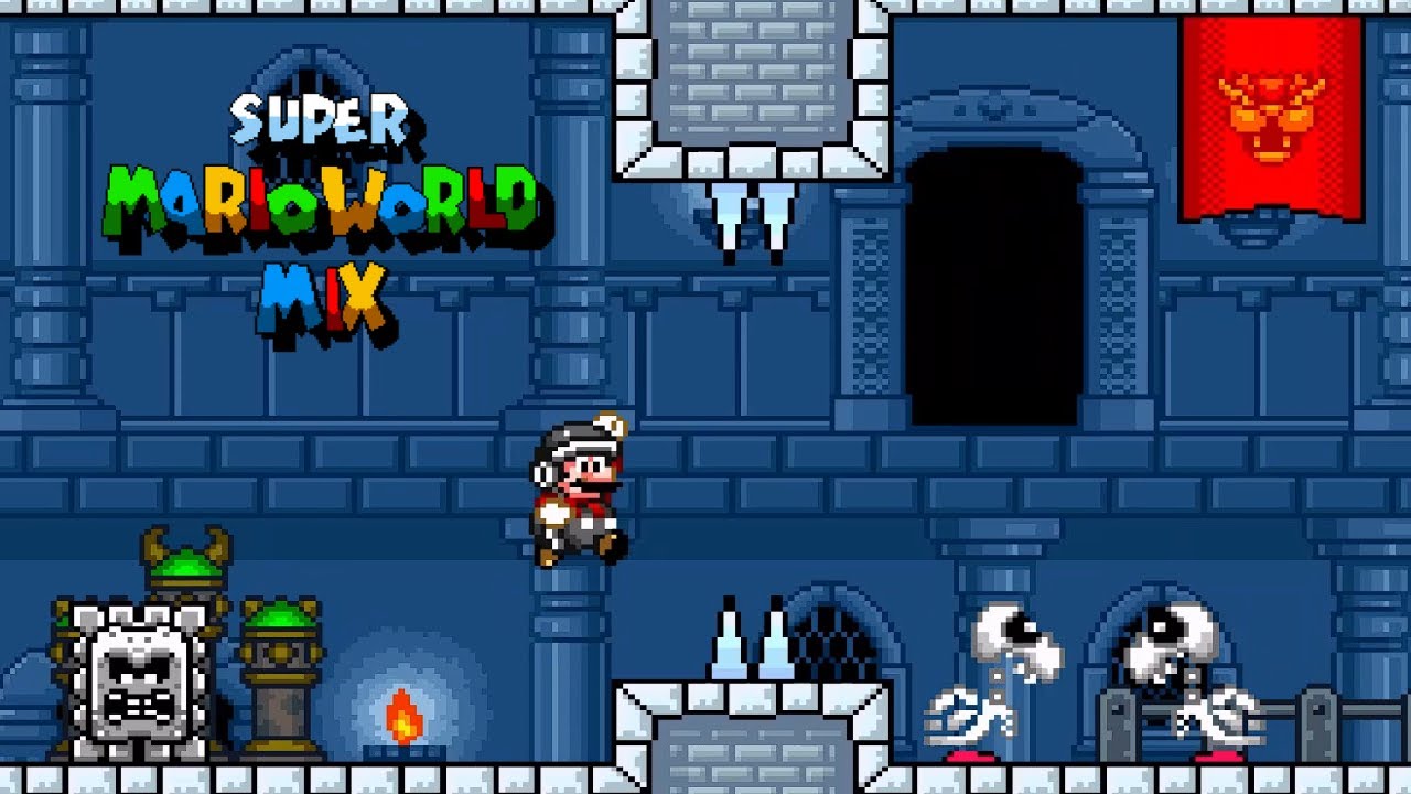 Este hack mezcla TODOS los Mario en un solo juego | Super Mario World Mix