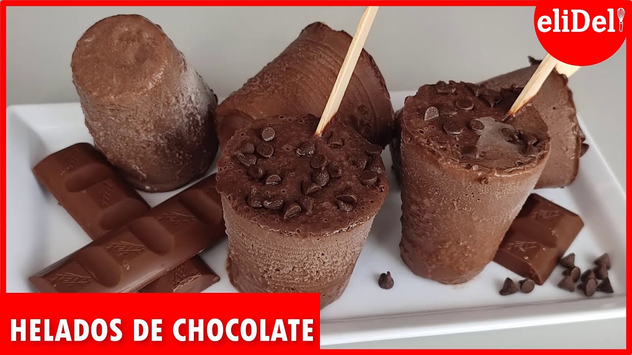 CÓMO HACER HELADOS DE CHOCOLATE🍫 CREMOSOS