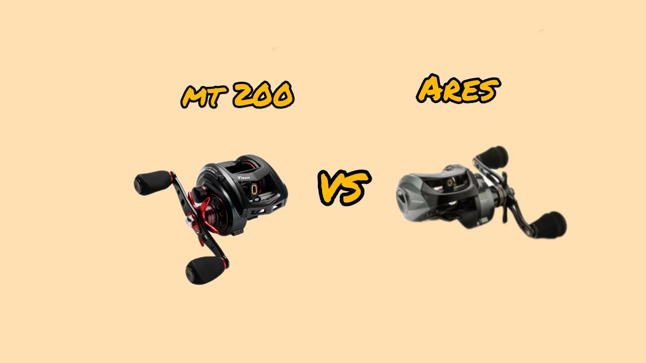 Carretilha JOHNCOO MT200 VS Carretilha ARES