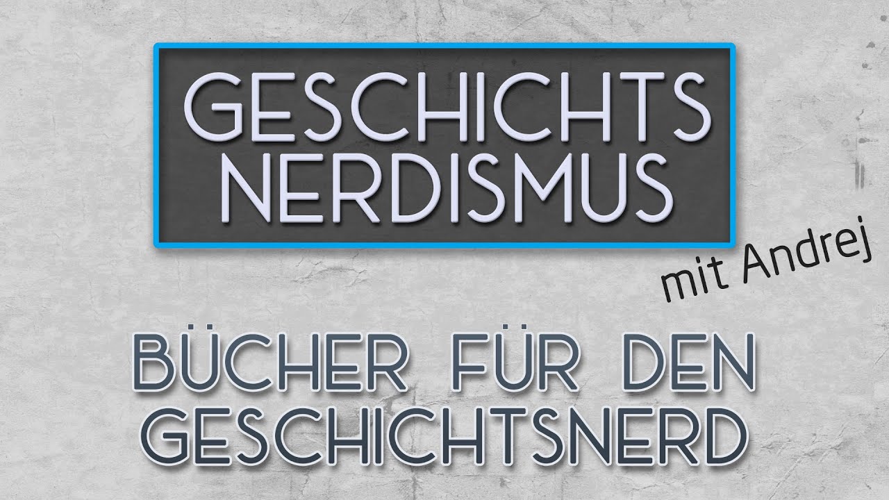 Bücher für den Geschichtsnerd - Das Spätmittelalter | Geschichtsnerdismus mit Andrej