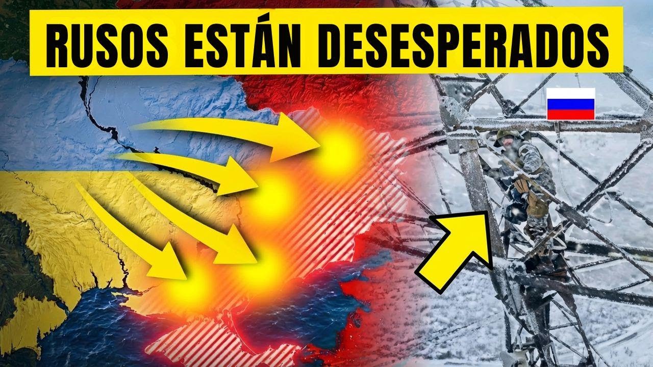 Soldados rusos est&aacute;n trepando antenas... &iexcl;El motivo es aterrador!