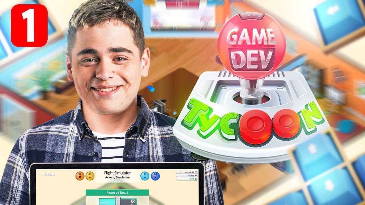 J'OUVRE MON STUDIO INDÉ DE JEUX VIDÉO : BIBISOFT (Game Dev Tycoon) #1