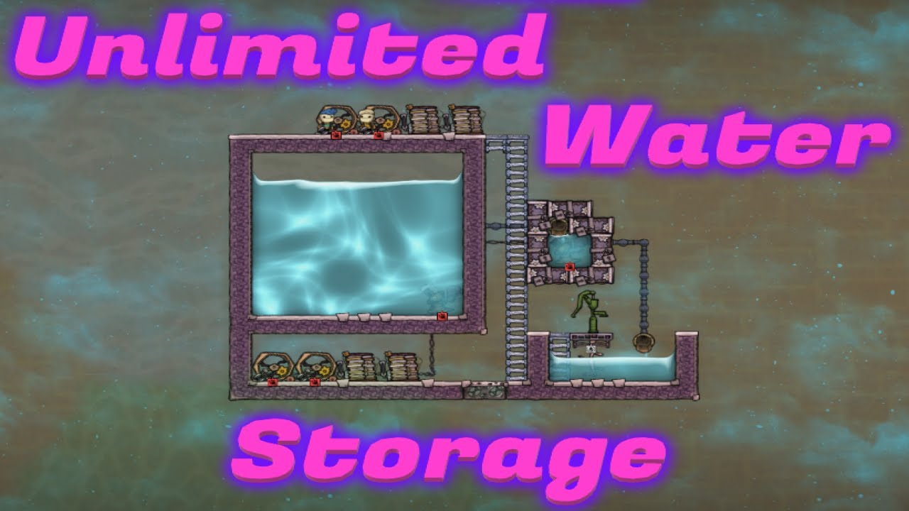 Unlimited Water Storage Guide 2024 [Oxygen Not Included] #unlimitedwaterstorage #OxygenNotIncluded