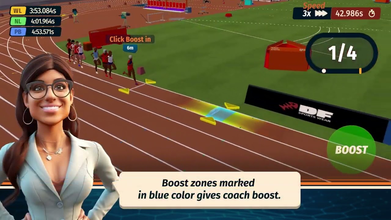 Athletics Championship 1500m tutorial