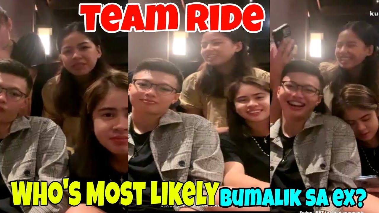 [TEAM RIDE❤] PART5 (Who's Most Likely) DEANNA WONG , EYA LAURE , RIA MENESES & IVY LACSINA KUMU LIVE