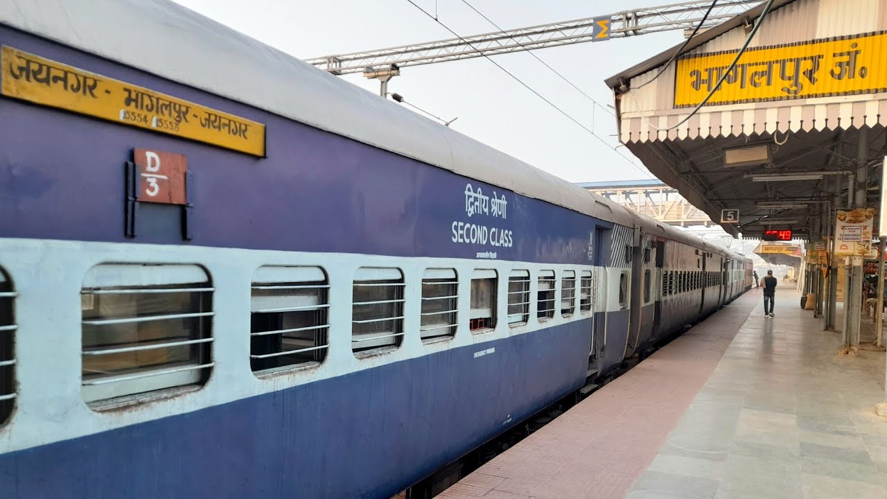 Bhagalpur to Khagaria Direct Train Journey Vlog via Jamalpur Y Leg &  Munger