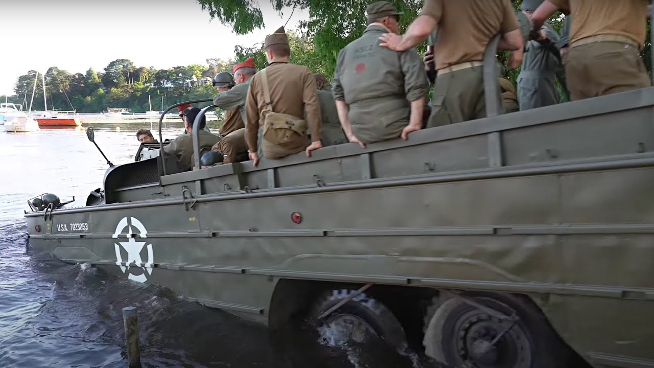 Le camion GMC DUKW amphibie de la Seconde Guerre Mondiale