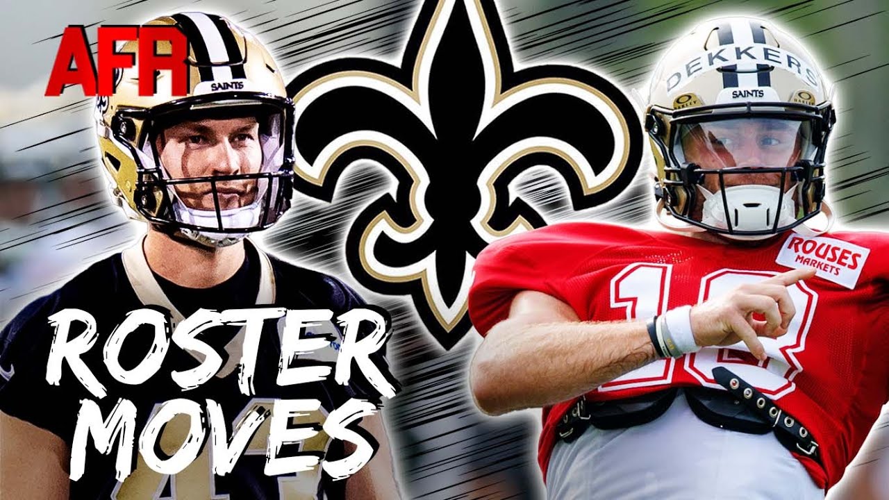 Saints Roster Shakeup! New Orleans Re-Signs QB Hunter Dekkers, Cuts Starting Specialist