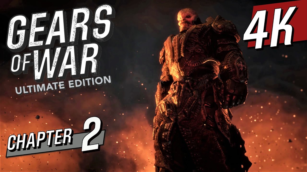 [4K 60] Gears of War: Ultimate Edition (Insane / 100%). Walkthrough part 2 - Act 1: Ashes