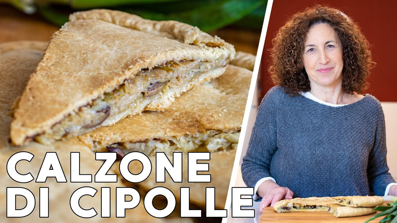 CALZONE DI CIPOLLE PUGLIESE*SAPORI DI UNA VOLTA