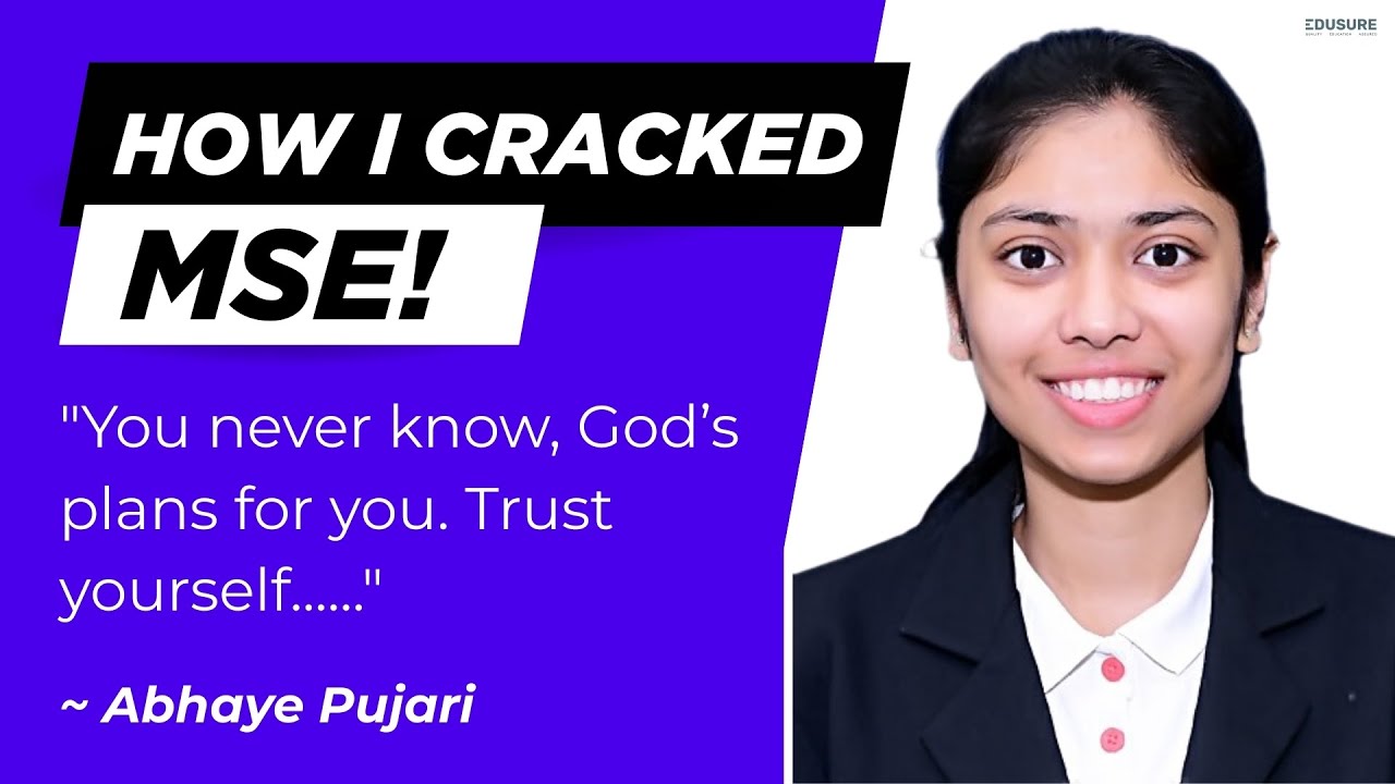 How to Crack MSE MA Economics | Abhayee Pujari&rsquo;s Success Story & Exam Tips