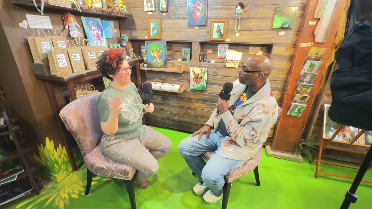 The Creative Mind Of Colibri on Meet The Artists  with James Gainey 