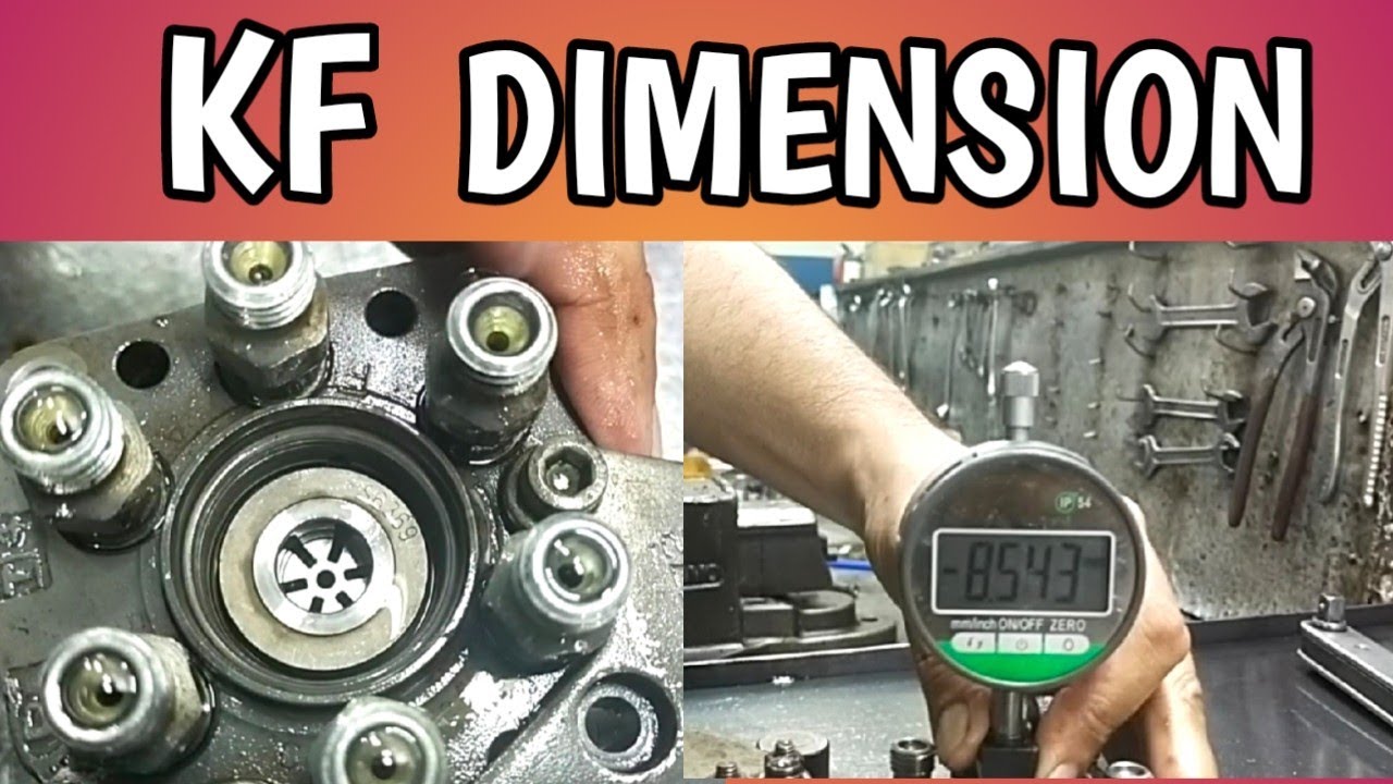 How to measure KF Dimension? | What is Kf Dimension? |Need of KF dimension in BOSCH Pump?
