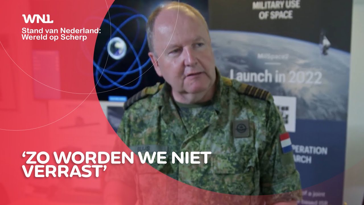 Defensie houdt oorlogsschepen en tanks in de gaten vanuit de ruimte