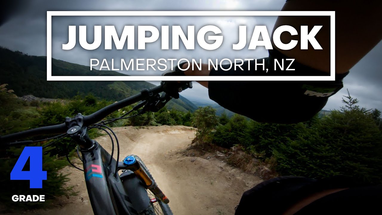 BRAND NEW JUMPS - Jumping Jack Mountain Bike Trail (Grade 4 - Advanced) | Arapuke, Palmerston Nth