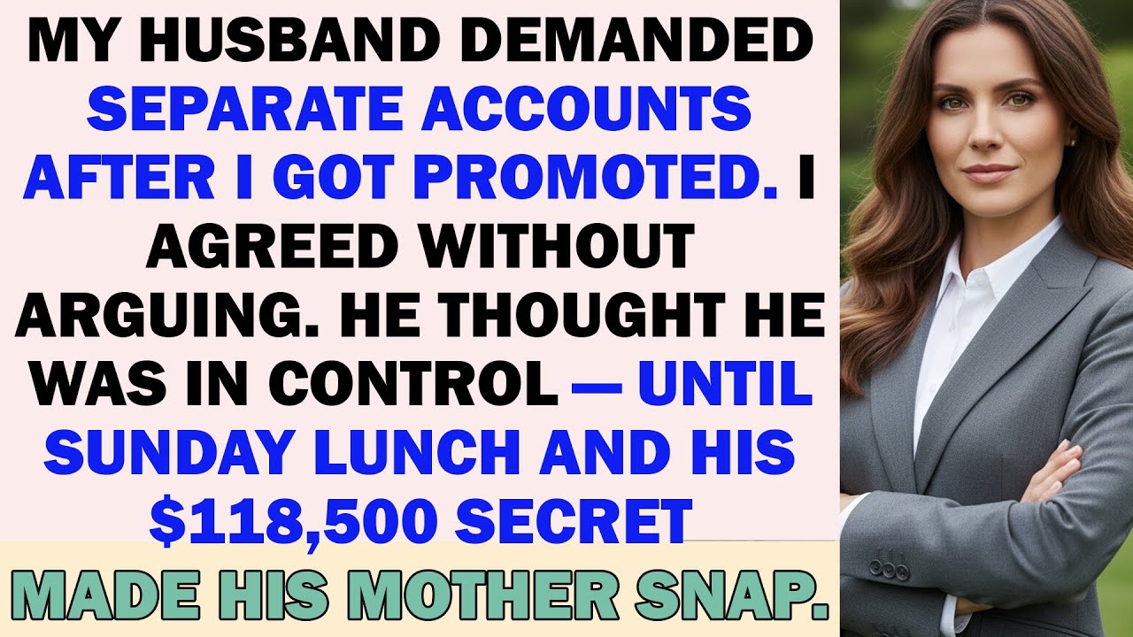 I Got Promoted. My Husband Forced a 50/50 Split — He Didn’t Expect the Audit