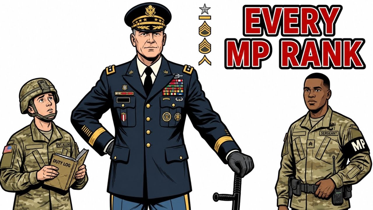Your Life as Every Military Police Rank &mdash; Discipline, Patrol and Authority