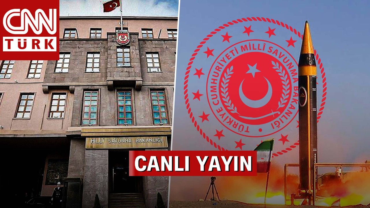 SON DAKİKA🚨MSB Duyurdu: İran'dan Atılan Füze İmha Edildi! | CANLI HABER