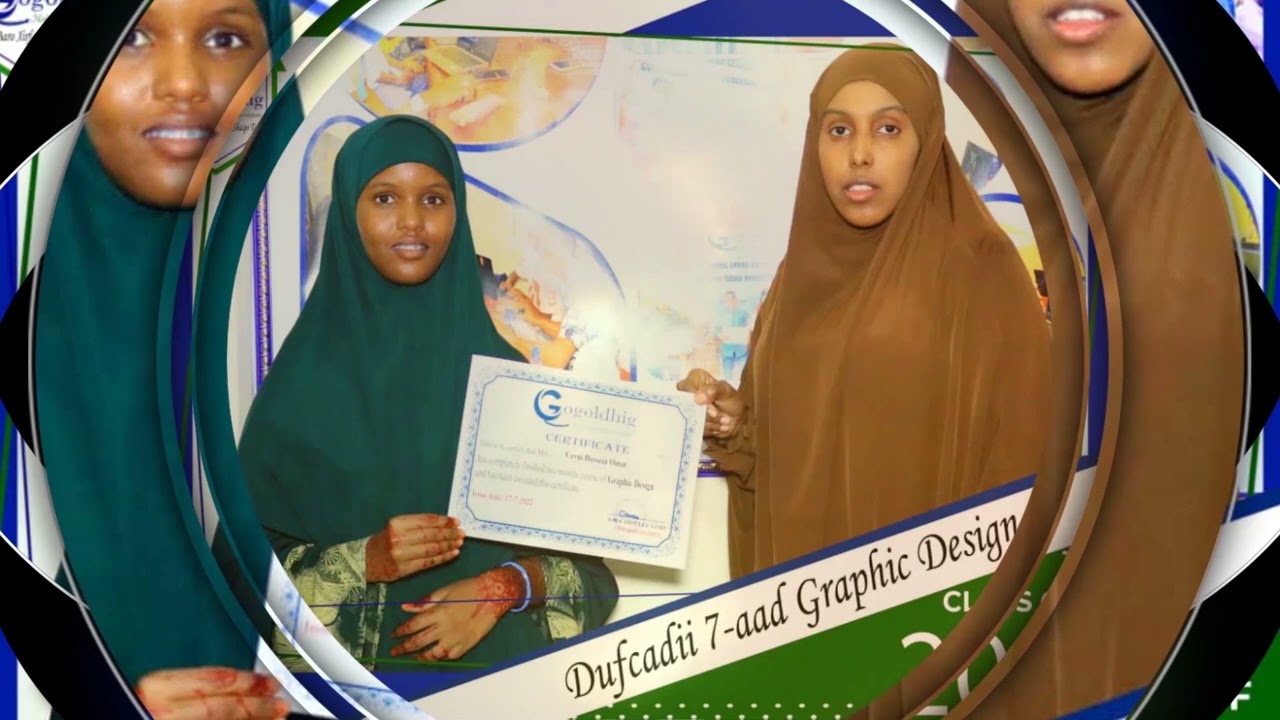 Dufacadii 7-aad Graphic Design Gogoldhig Media Academy   "Baro xirfad oo Bari Shaqo Tag"