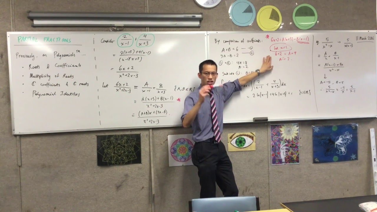 Partial Fractions (2 of 3: An alternative method to find introduced variables)
