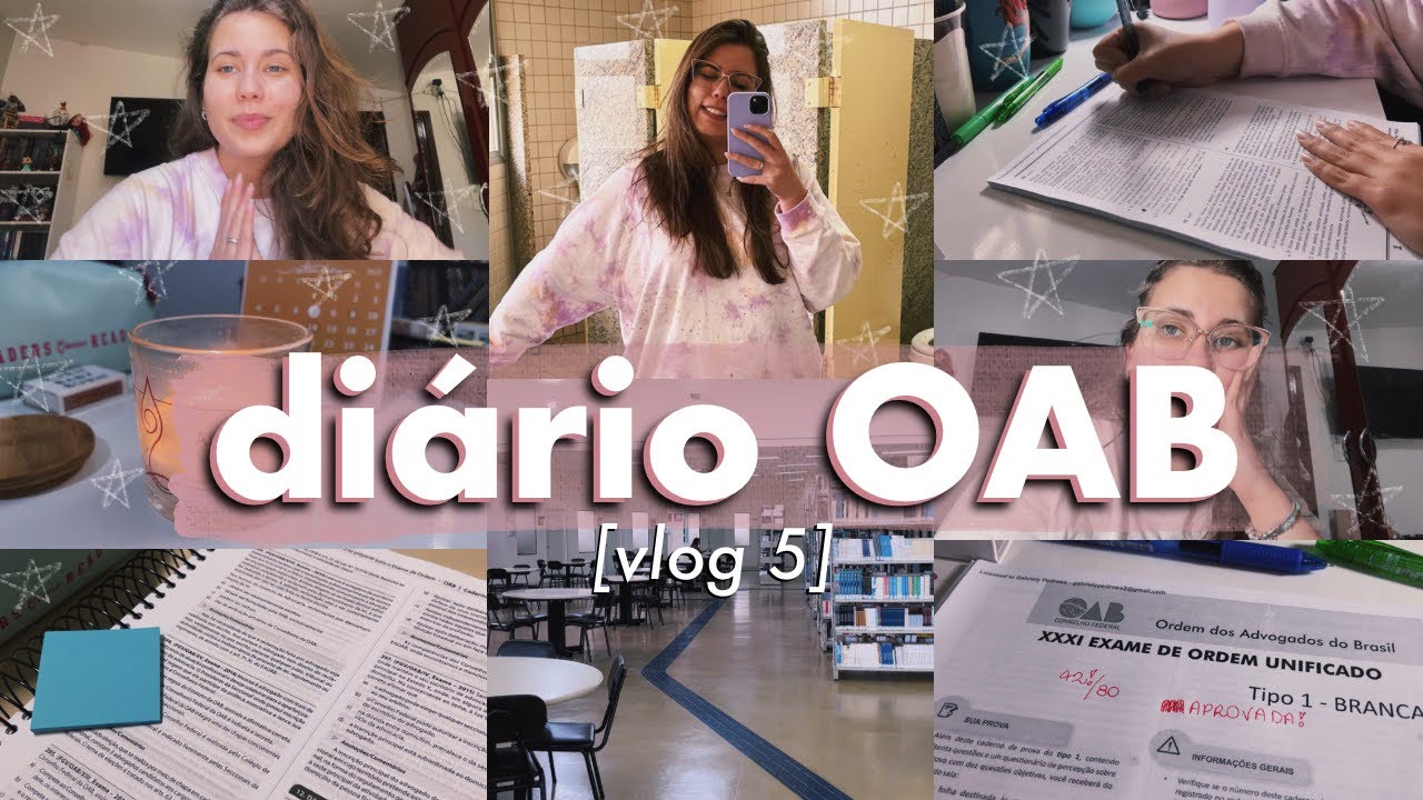 ☁️ di&aacute;rio OAB | revis&otilde;es, simulados e caos 🤯 | vlog 5 | estudocerto