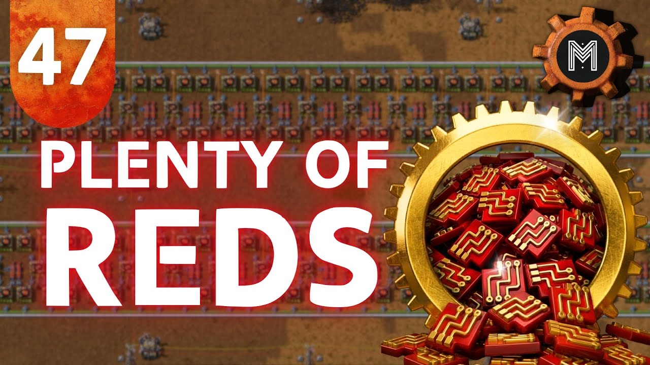 20/sec RED Circuits on the BUS | 47 | Factorio Space Age