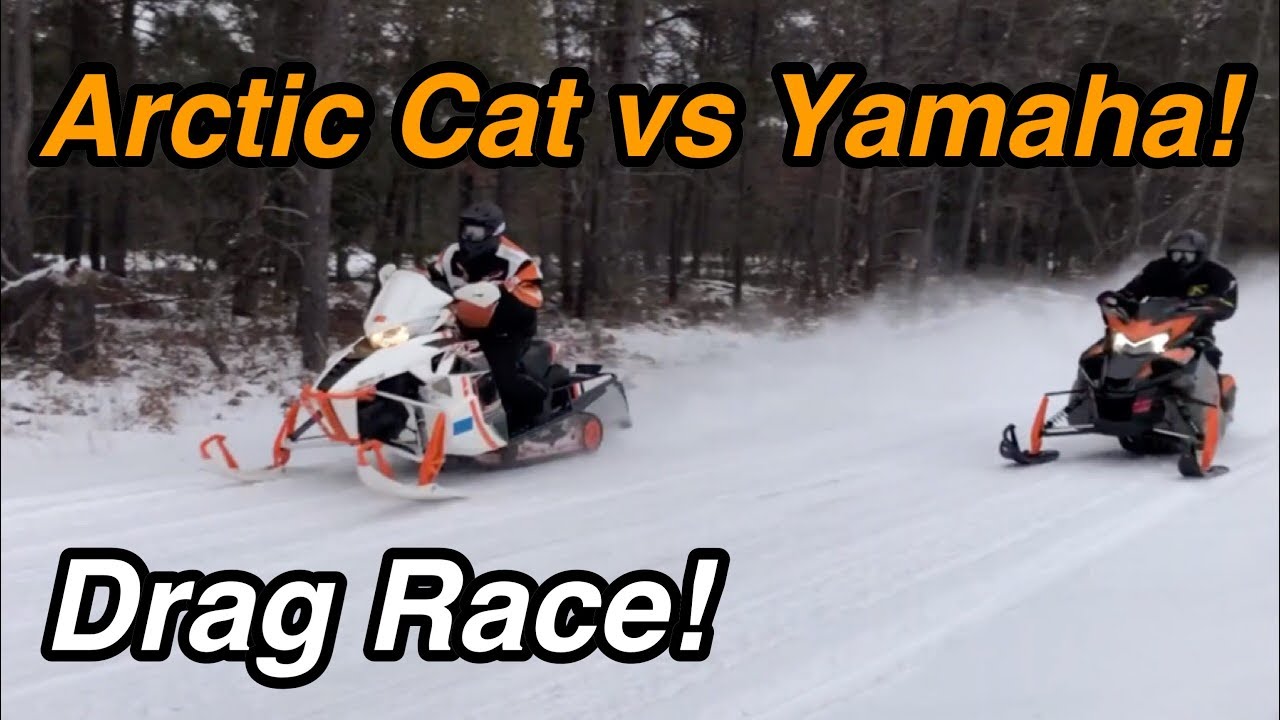 YAMAHA SIDEWINDER VS ARCTIC CAT XF9000 TURBO! *FAST*