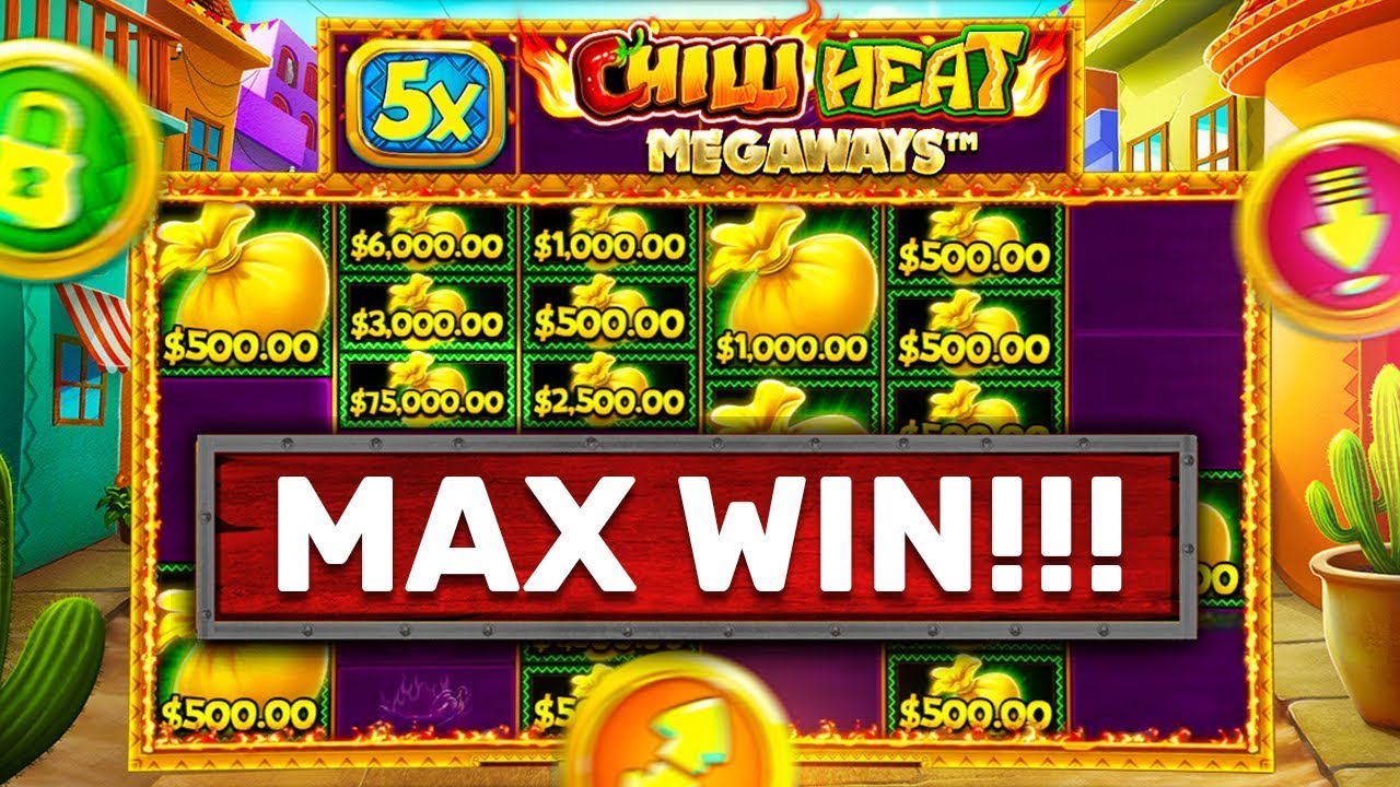 $1 250 000 CHILLI HEAT MEGAWAYS MAX WIN NEW GAME RELEASE!