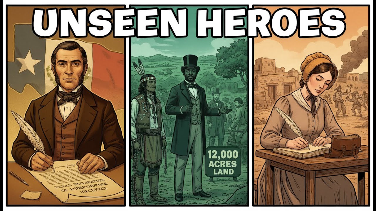 Texas History: Unseen Heroes of the Texas Republic - Navarro, Goyens, Maverick & The Diverse Voices