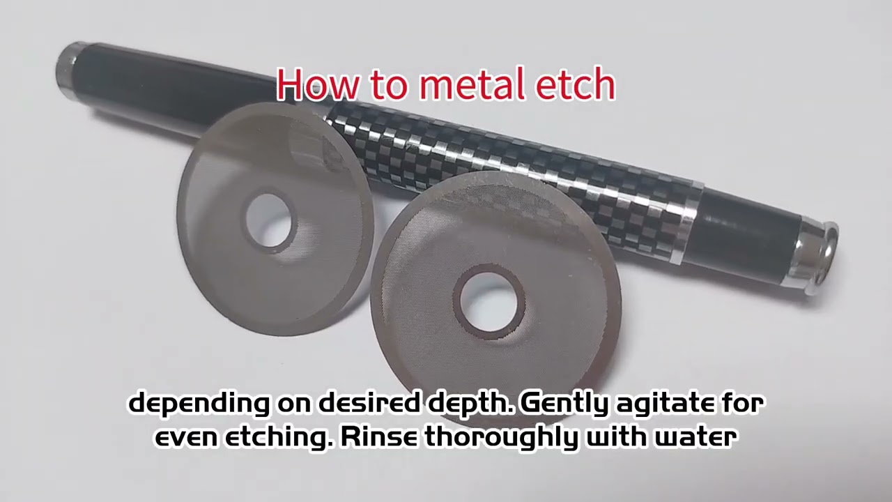 How to metal etch