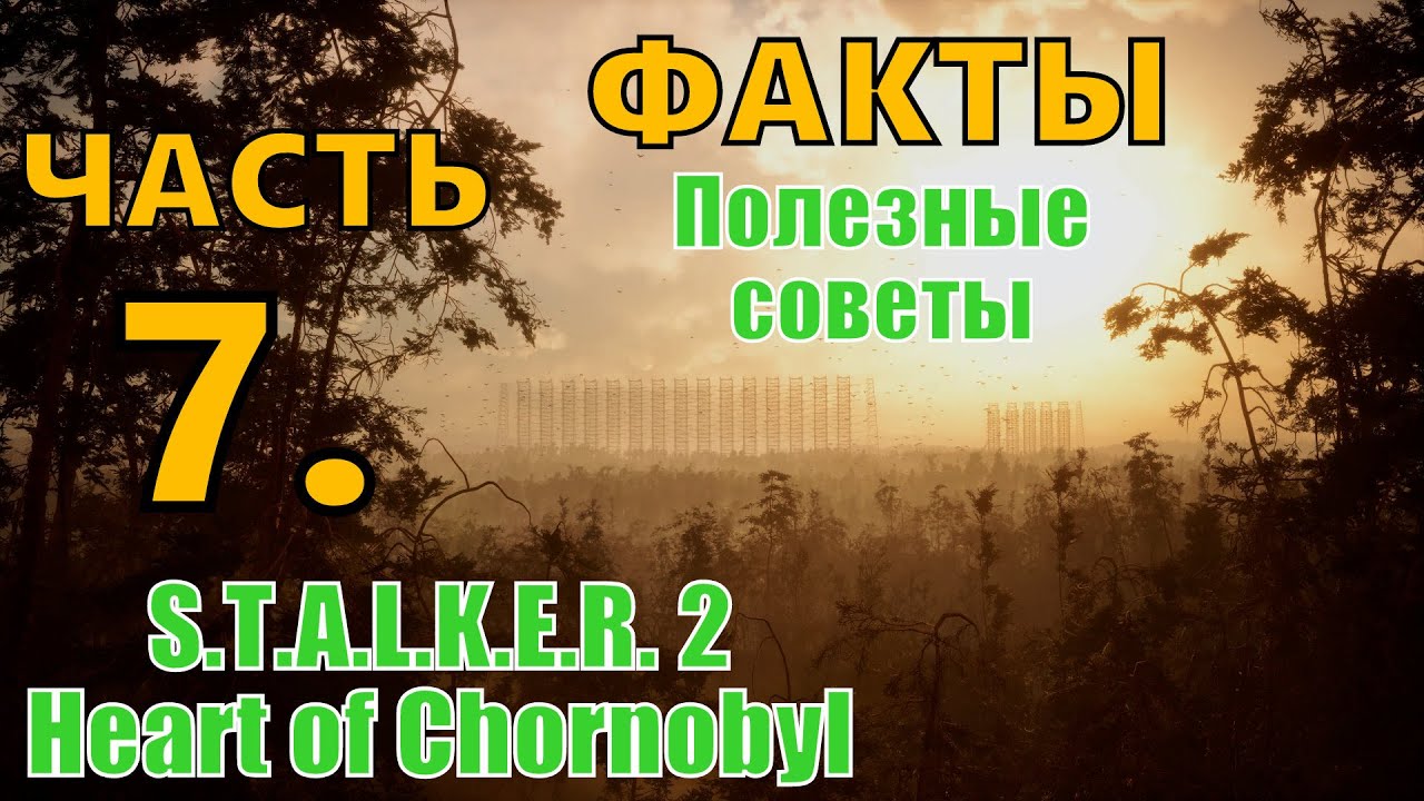 Факты и полезные советы в S.T.A.L.K.E.R. 2 Heart of Chornobyl (Сталкер 2 HoC) (Часть 7 Финал.)