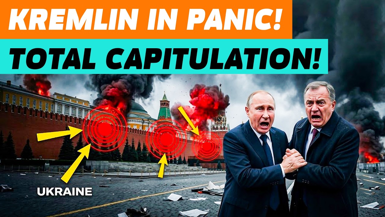 Kremlin in total panic! Russian elite begs for immediate peace after destructive Ukrainian strikes..