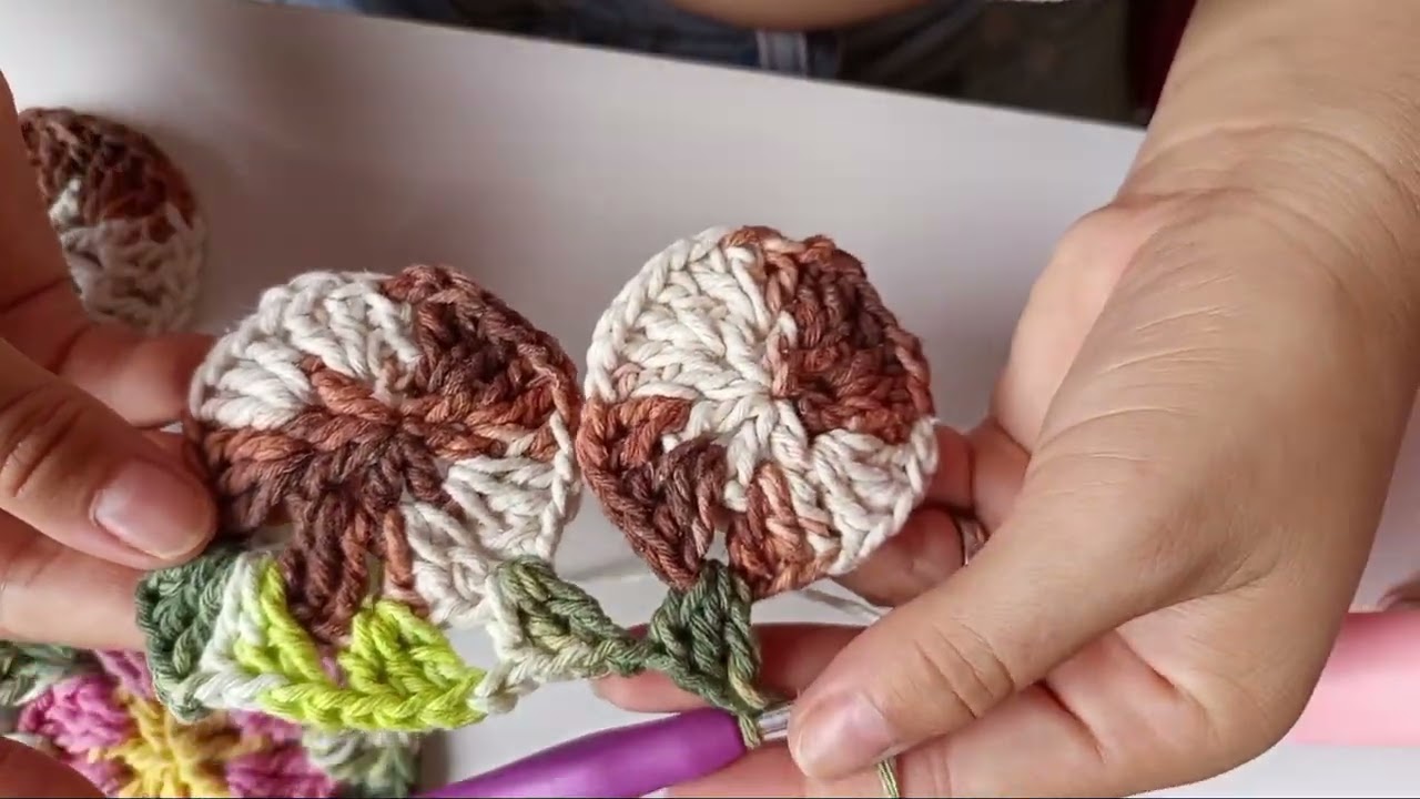 Passo a passo flor rasteira 