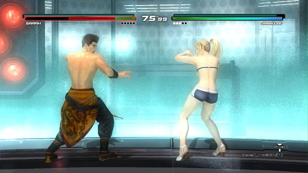 DEAD OR ALIVE 5 Last Round - Leifang & Jann Lee vs. Sarah and Momiji RYONA