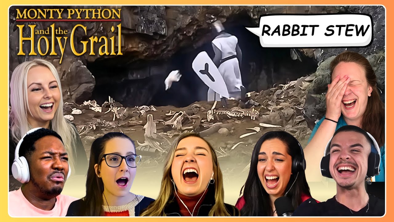 TOP 'KILLER BUNNY!' Reactions 🐰 Monty Python and the Holy Grail (1975) Movie Reaction Compilation