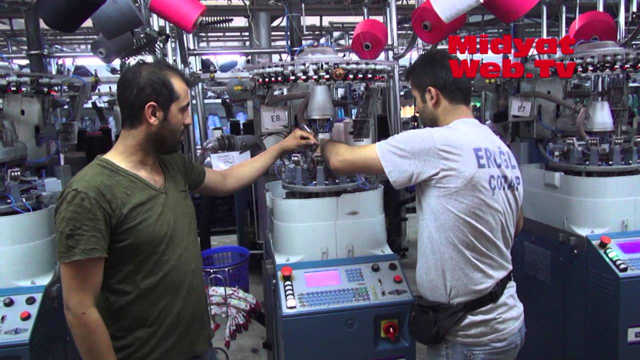 Mardin'de Çorap Fabrikası