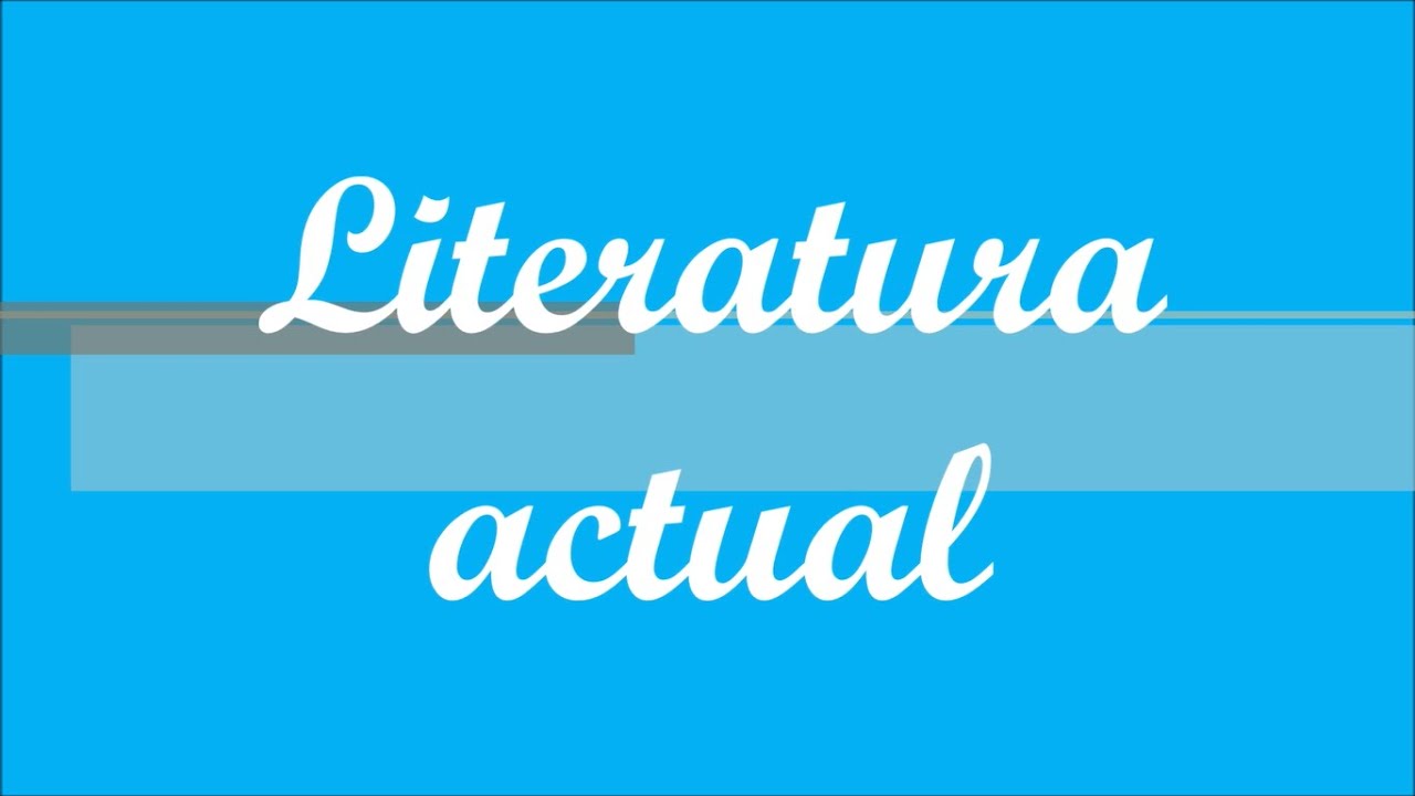 EBAU Illes Balears - Literatura Catalana - Tema 7: Literatura actual