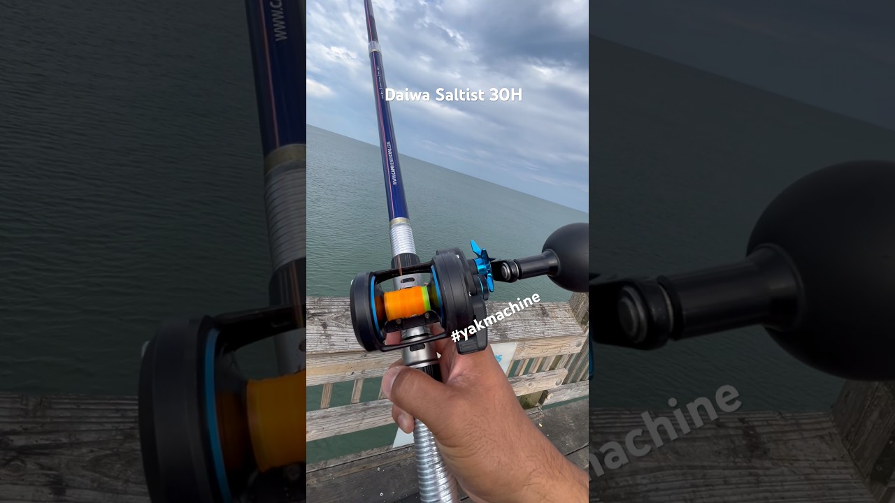 Daiwa Saltist 30H #Hatterascast #beach #pierfishing #beachfishing #fyp #foryou #shorts